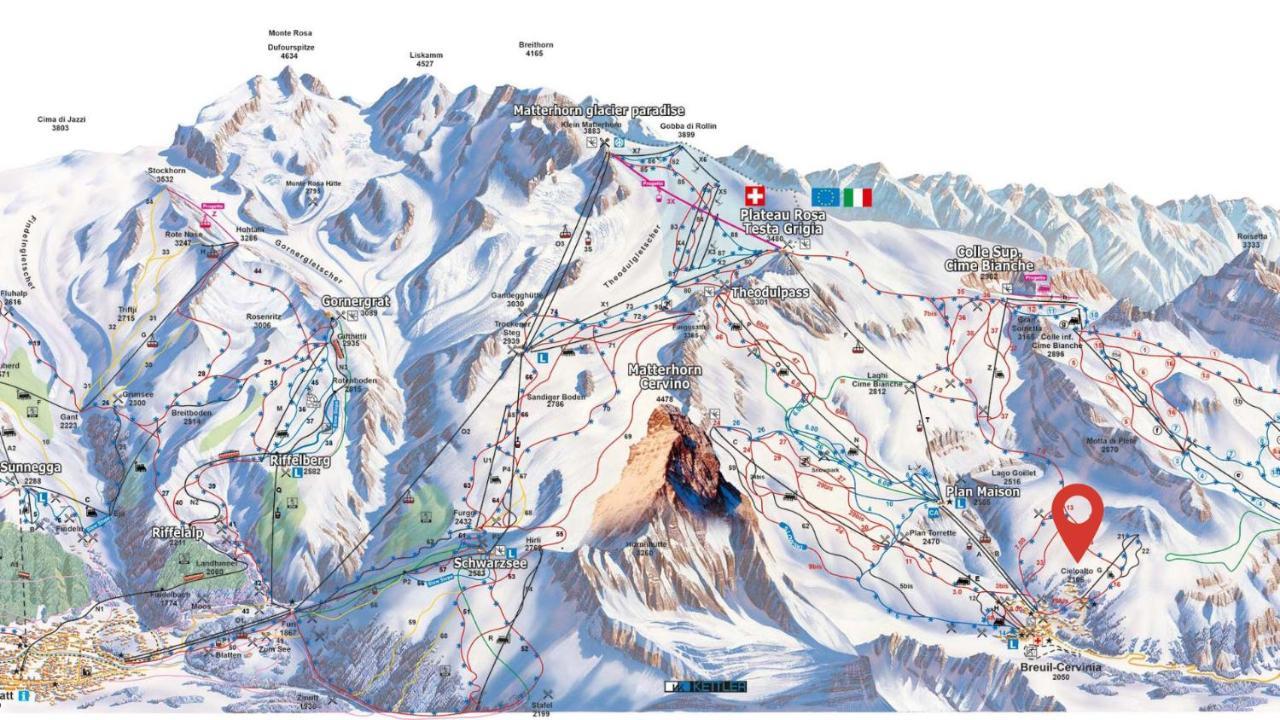 Le Petit Refuge Cervinia Breuil-Cervinia Exterior foto
