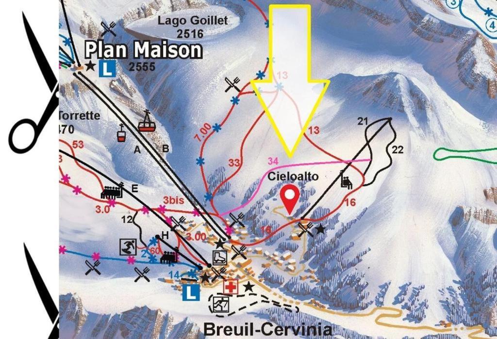 Le Petit Refuge Cervinia Breuil-Cervinia Exterior foto